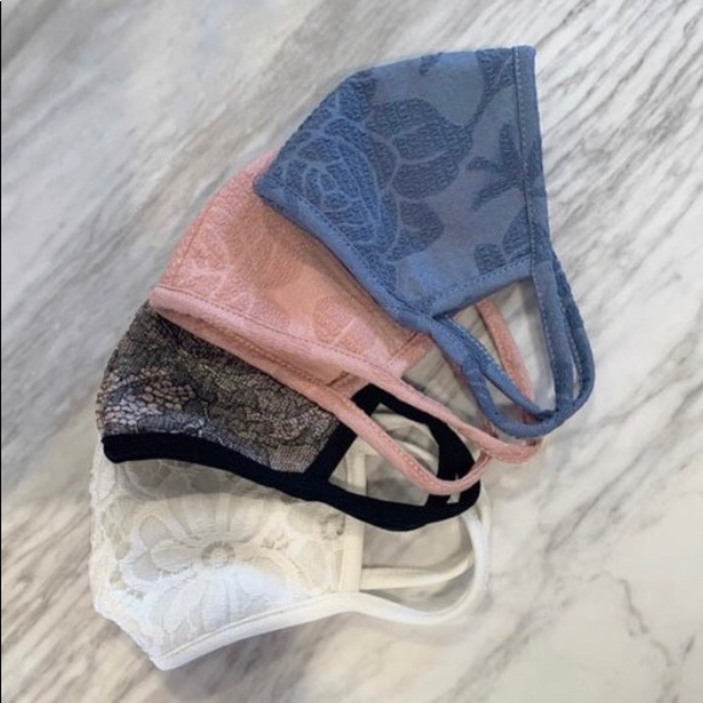 4 Piece Set Protective Face Mask Set - Picture 2 of 5